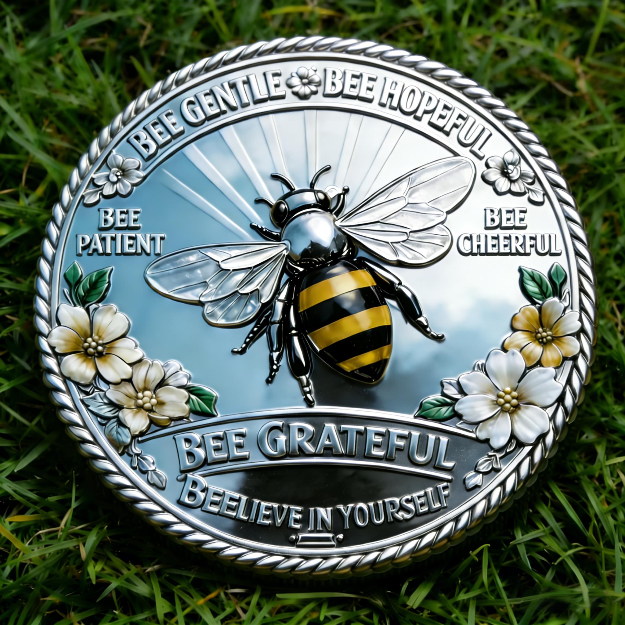 🐝🌈Beelieve in Yourself Inspirational Coin