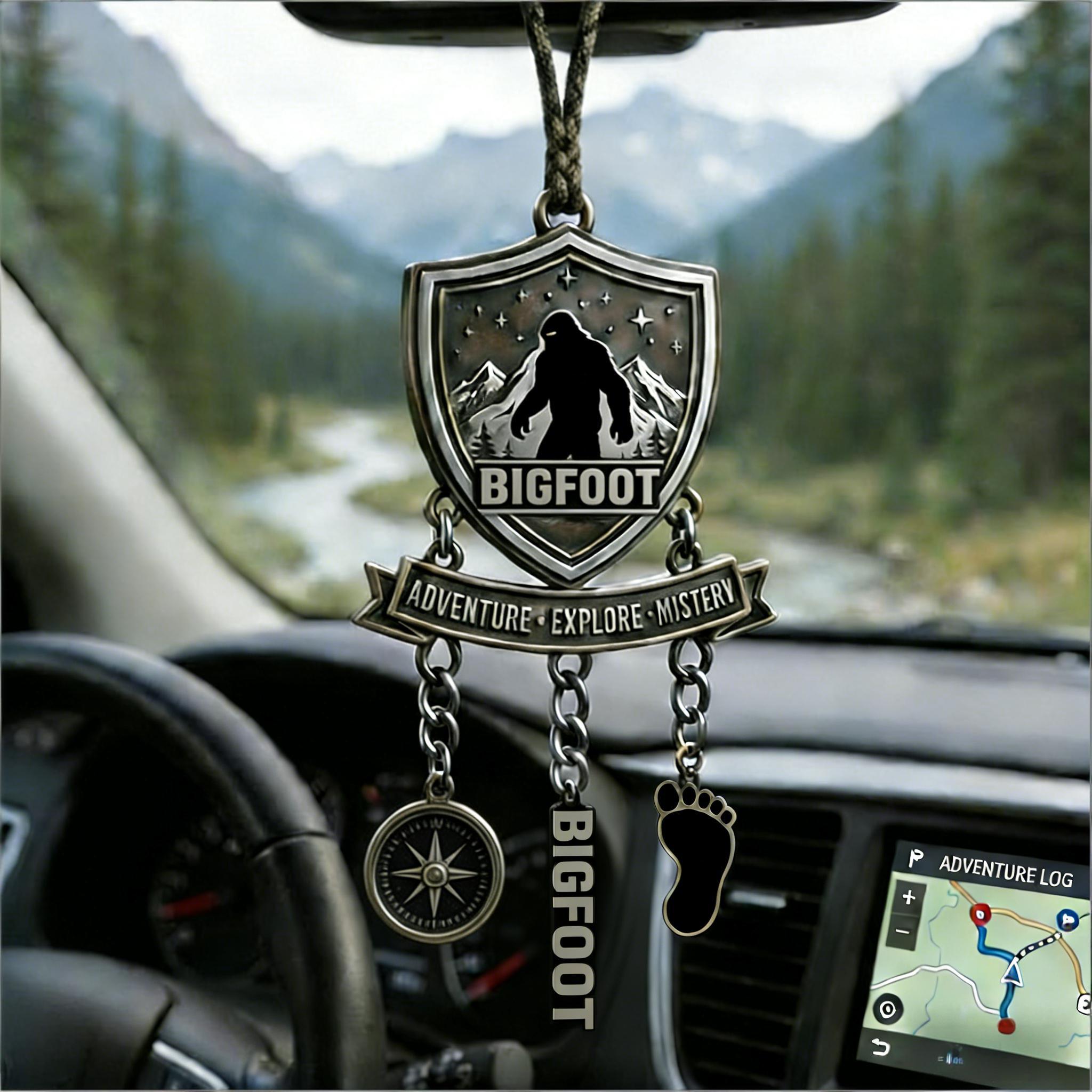 🌲😮Bigfoot Adventure Car Hanging Ornament