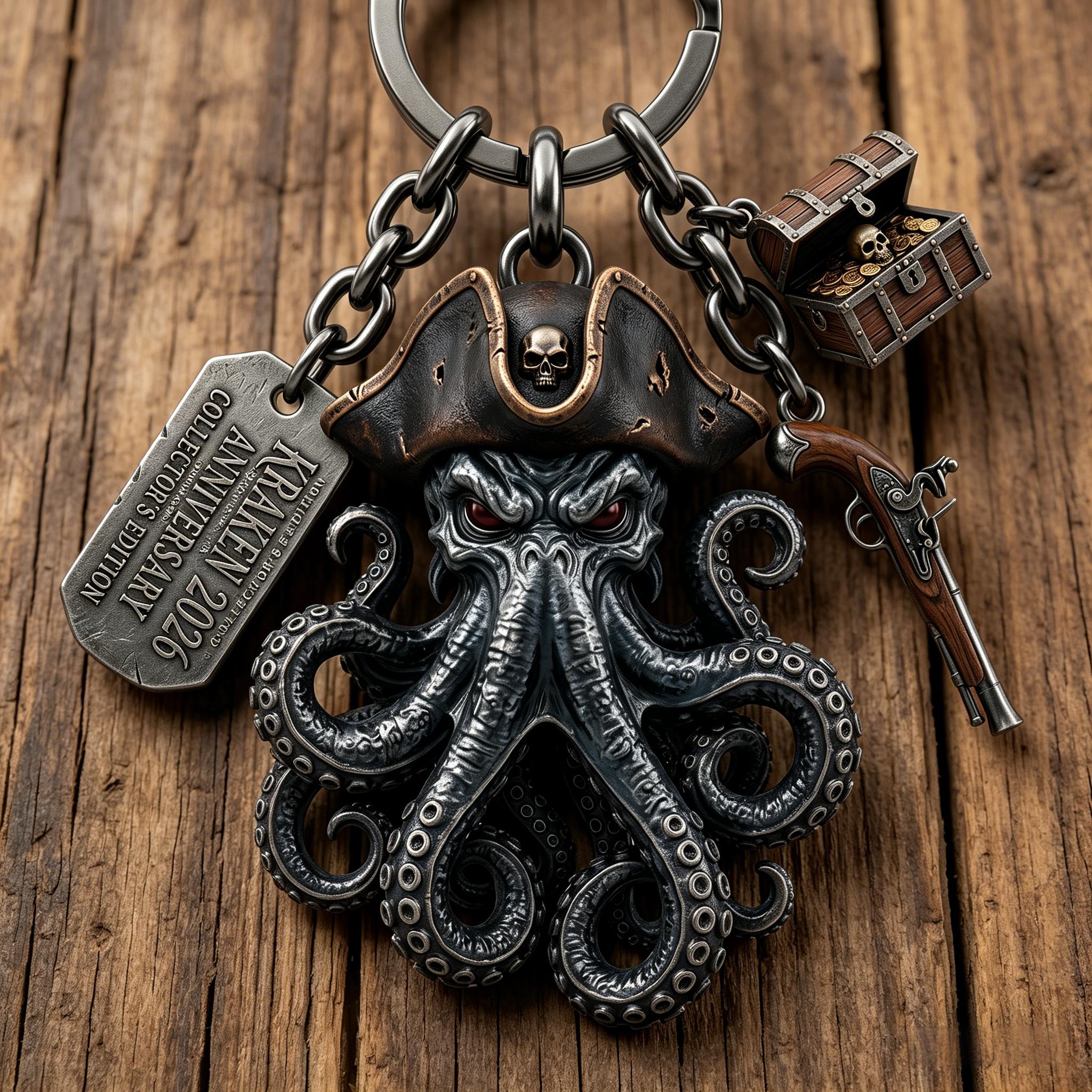 ⚓Kraken Abyss King Collector Edition Keychain