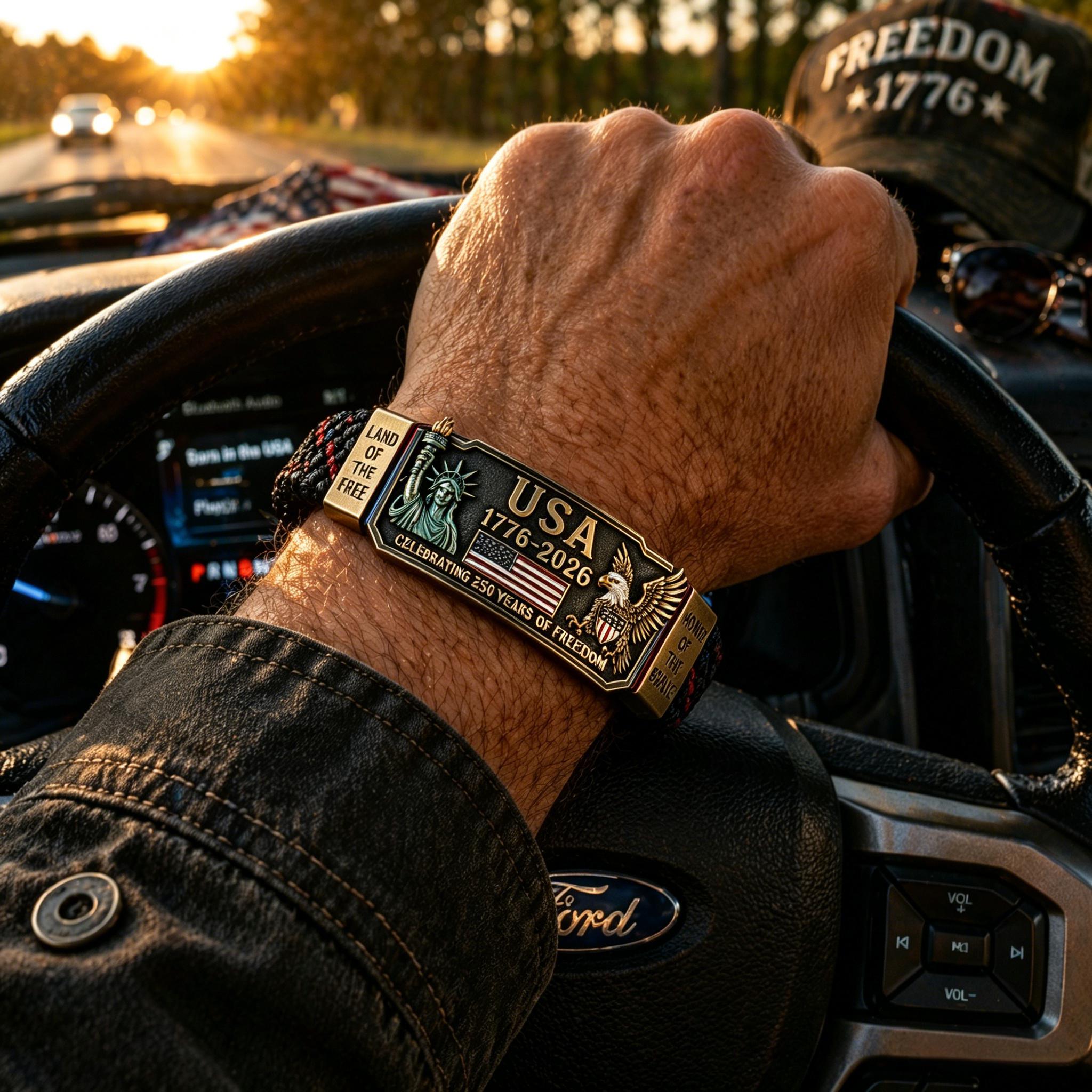 🦅USA 250 Freedom Legacy Bracelet (1776–2026)