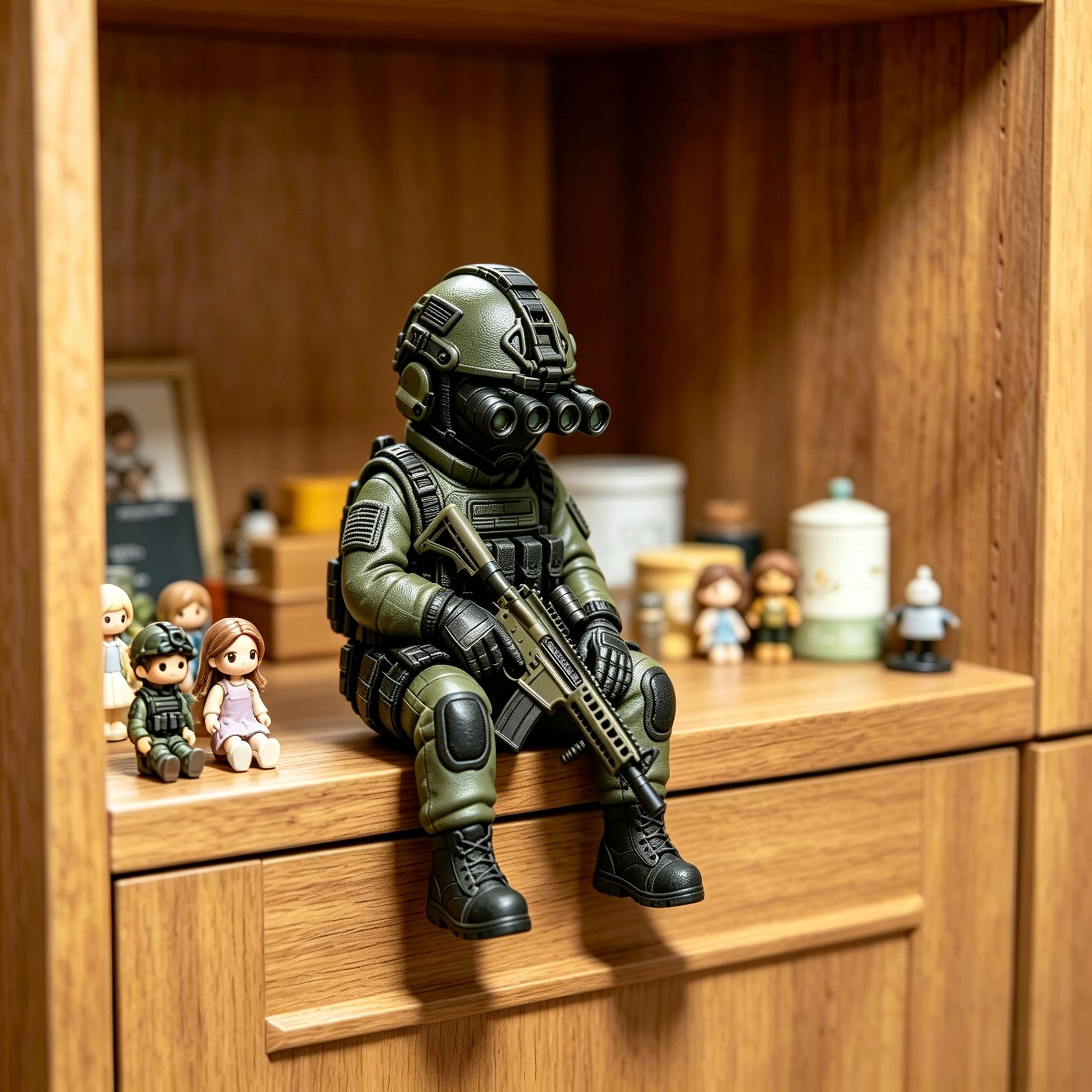 Tactical Mini Soldier Figurine