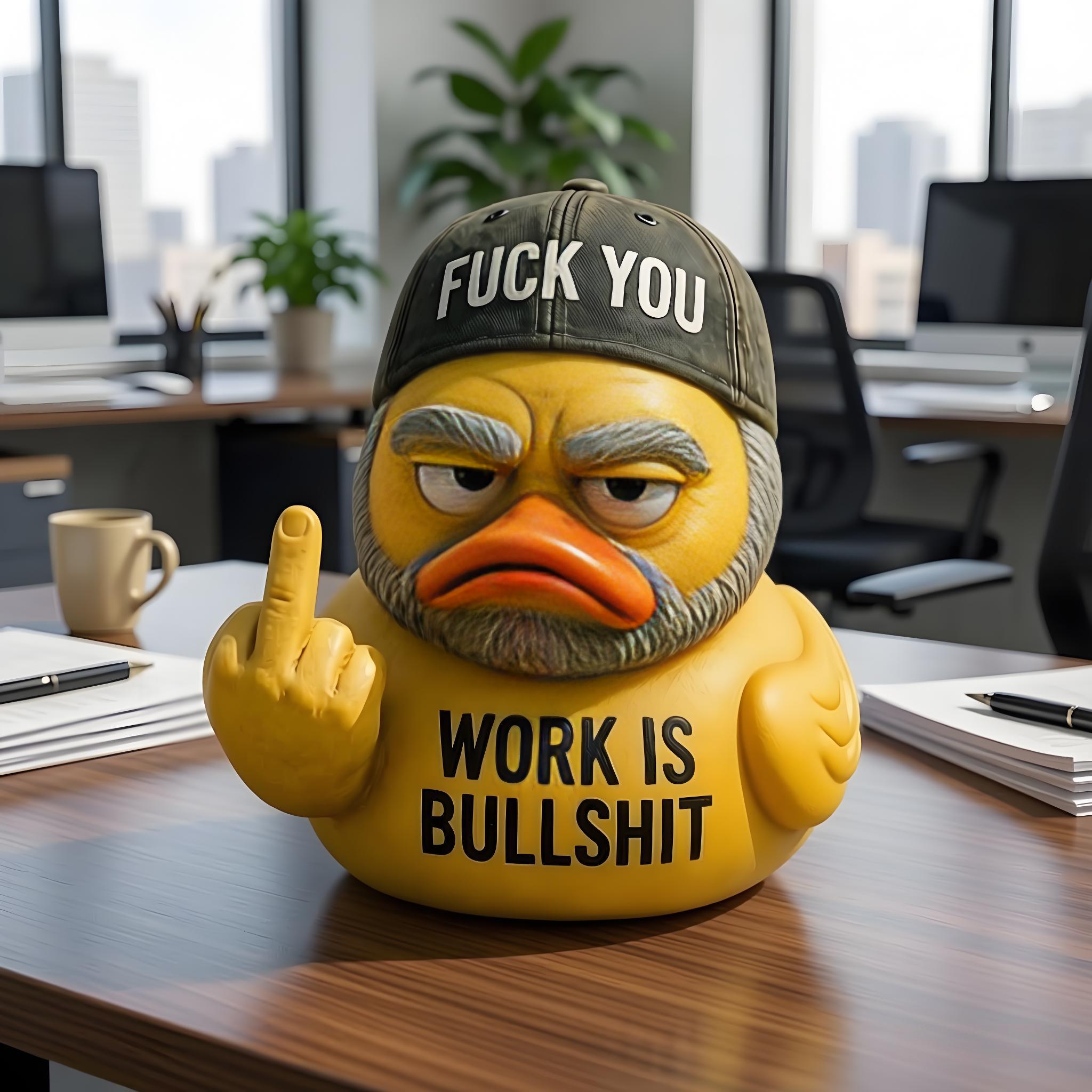 🦆 Grumpy Ducks Club — Desktop Attitude Buddies