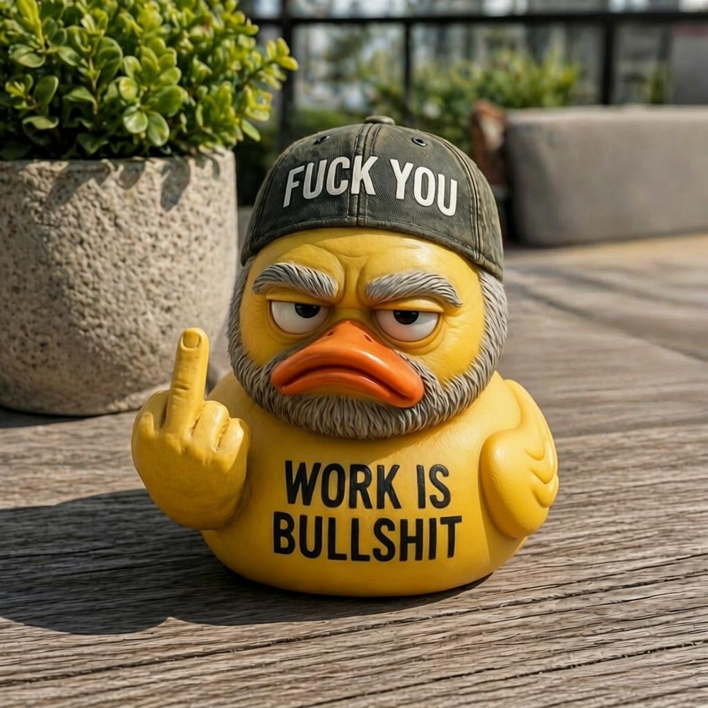 🦆 Grumpy Ducks Club — Desktop Attitude Buddies