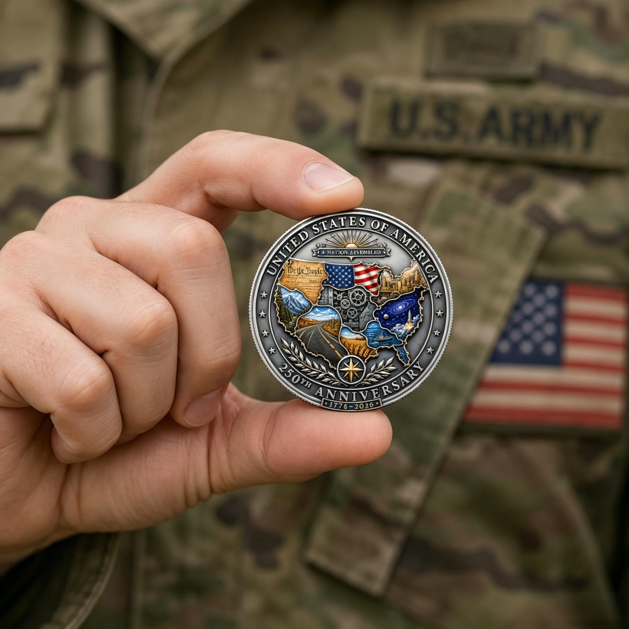 America 250th Anniversary “A Nation Assembled” Commemorative Coin