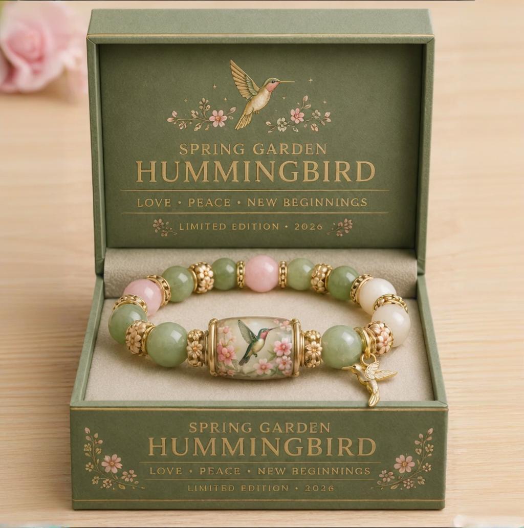 🐦️Cardinal Garden Memorial Bracelet