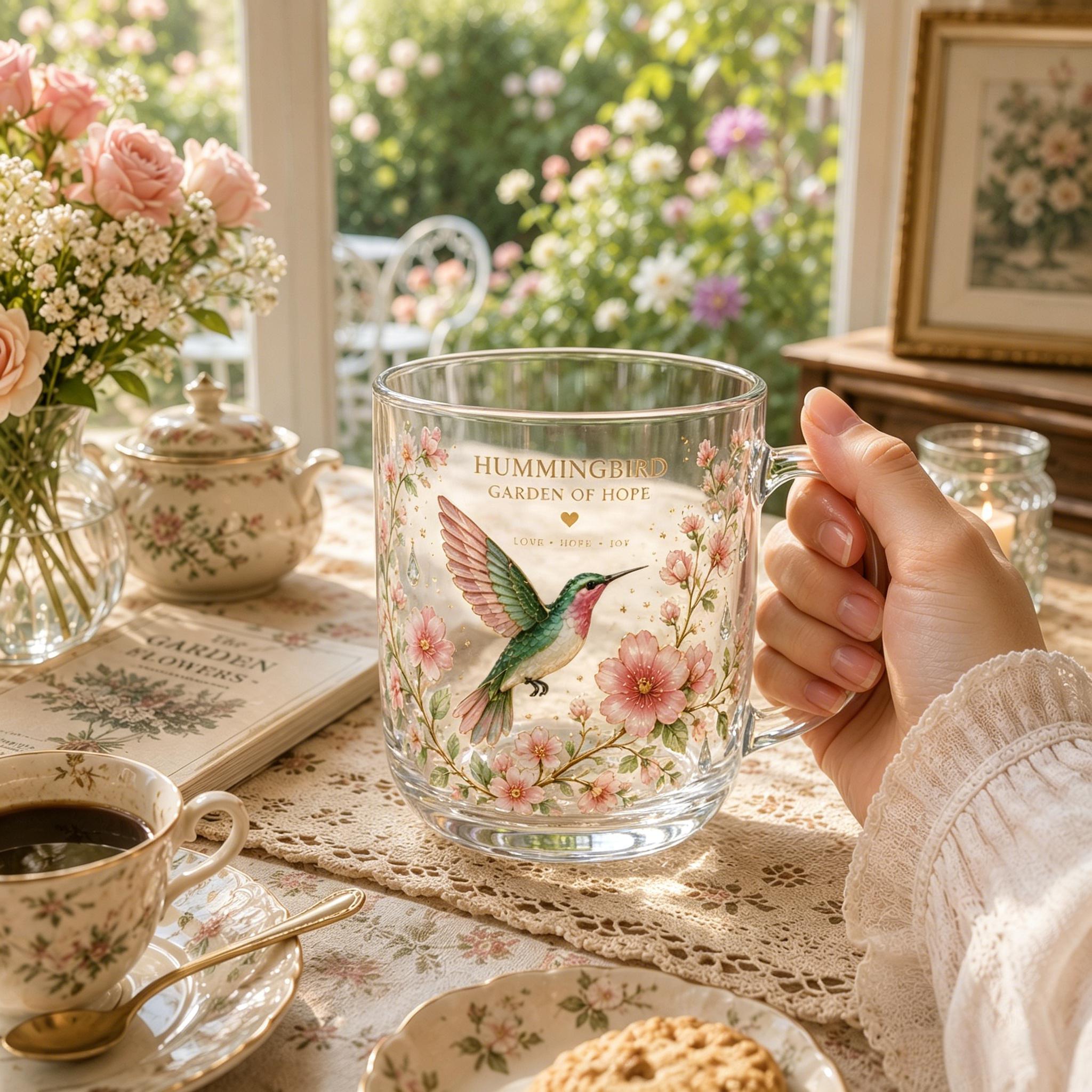Cardinal Glass Mug – A Beautiful Reminder of Love & Hope