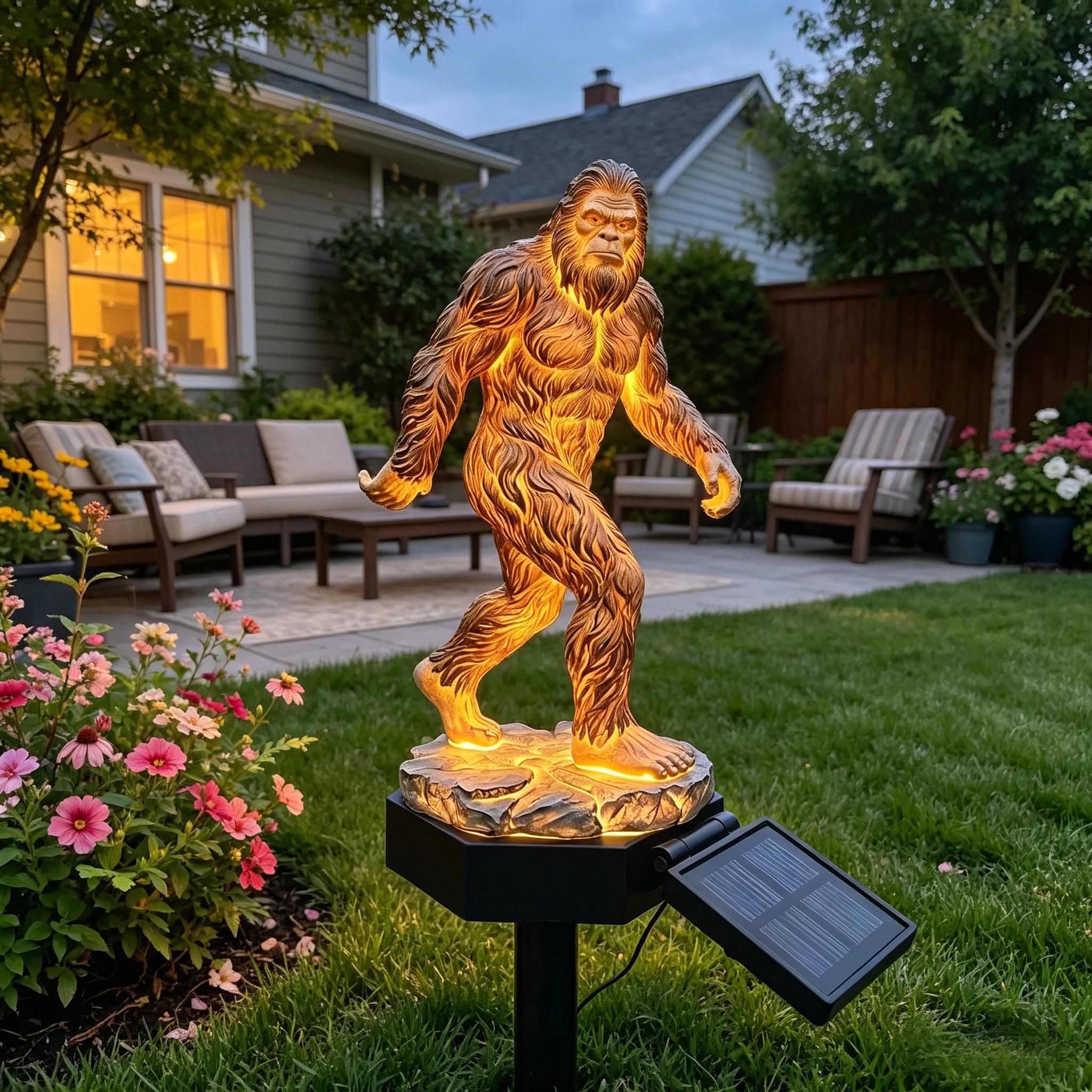 👣😮Bigfoot Solar Garden Light
