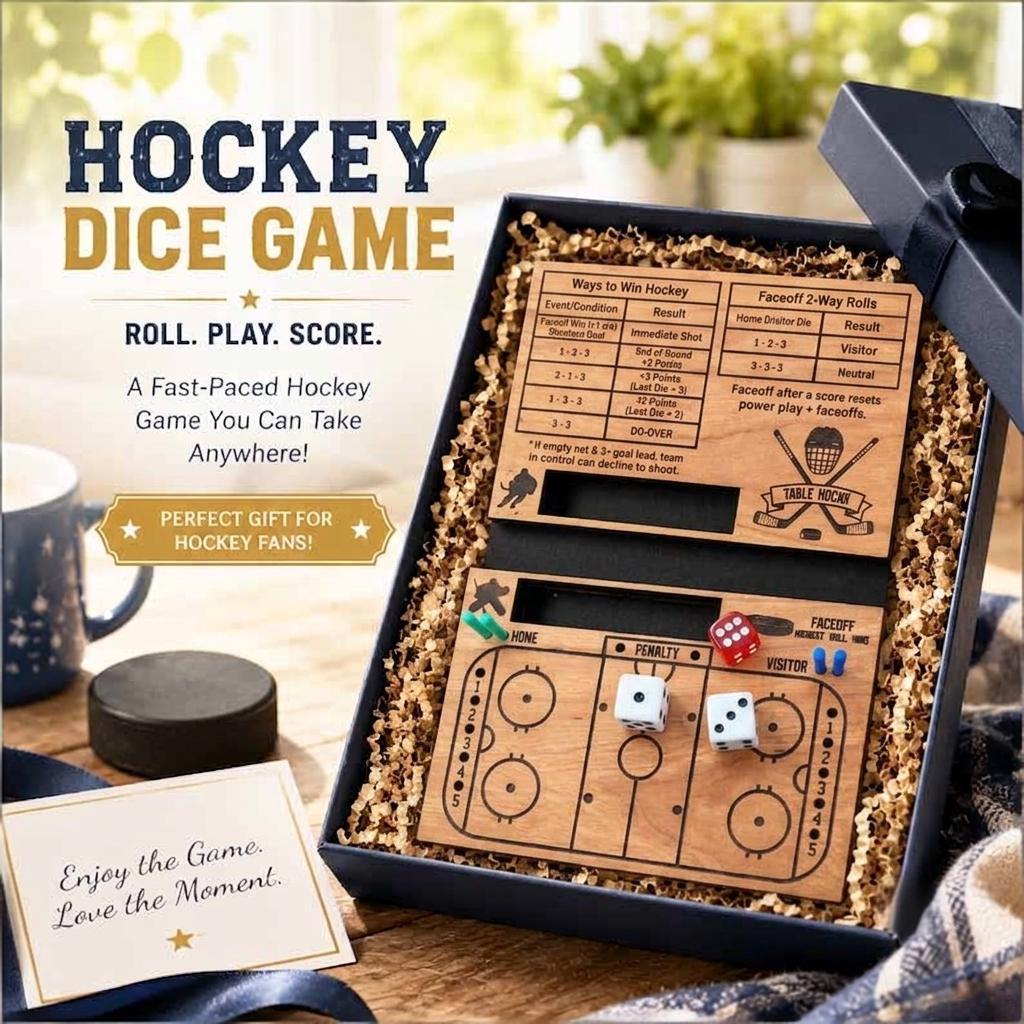 🏒🎲Hockey Dice Game