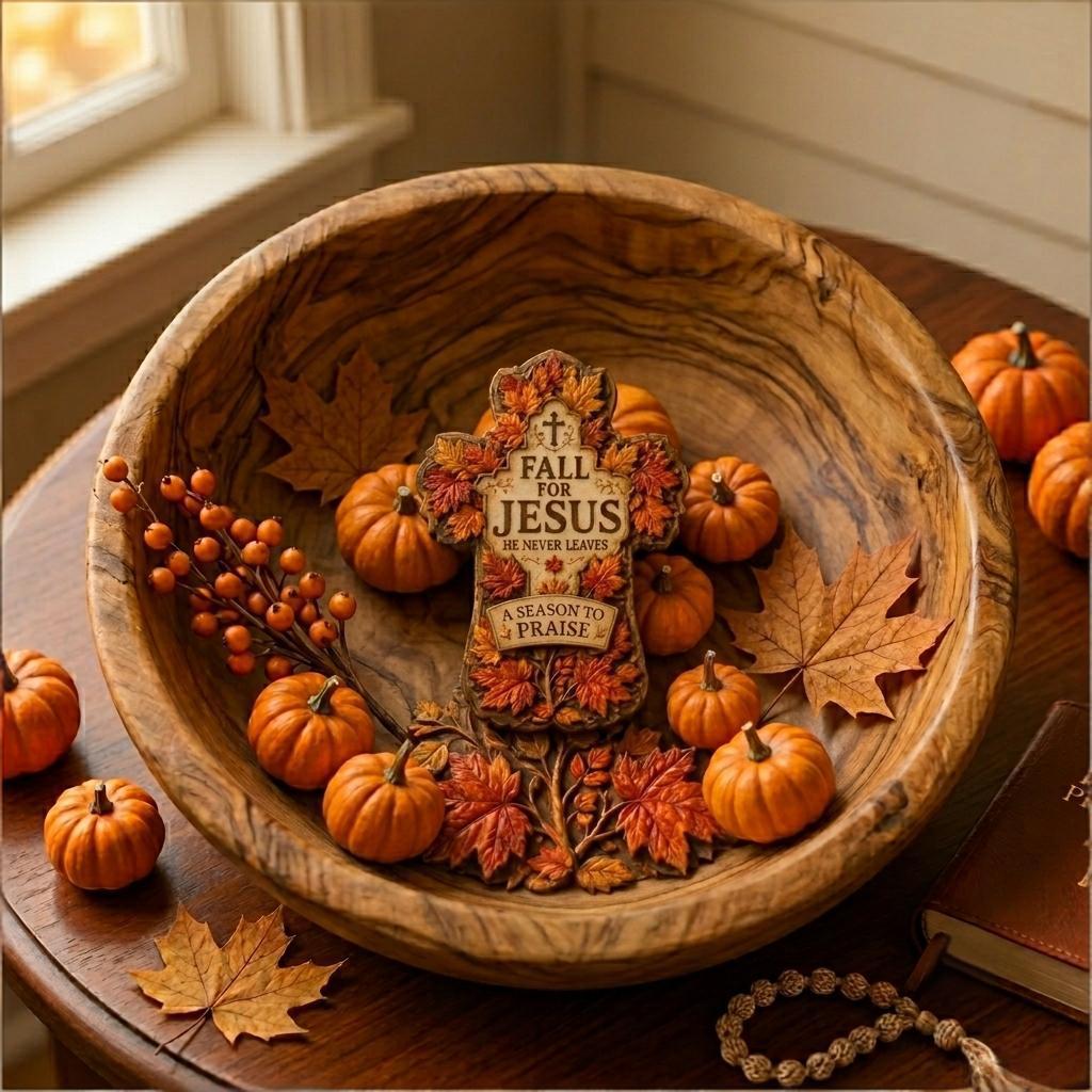 🍂✝️ Fall for Jesus Cross