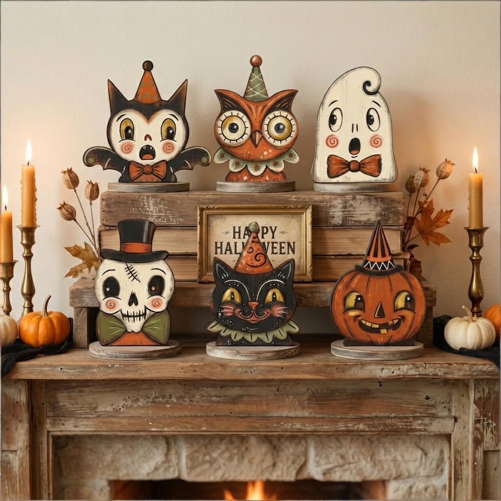 🎃Vintage Halloween Decor