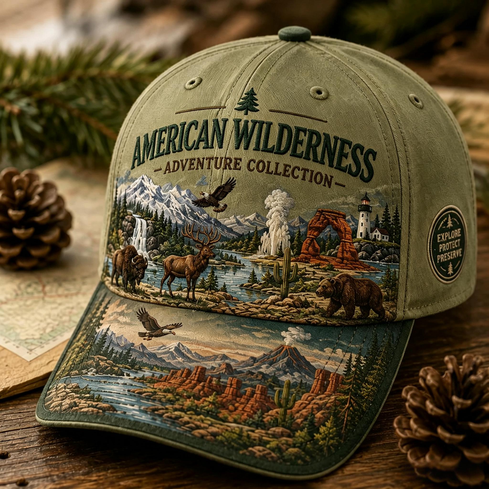 🏞️🧢 National Park Adventure Cap – Carry the Outdoors Wherever You Go
