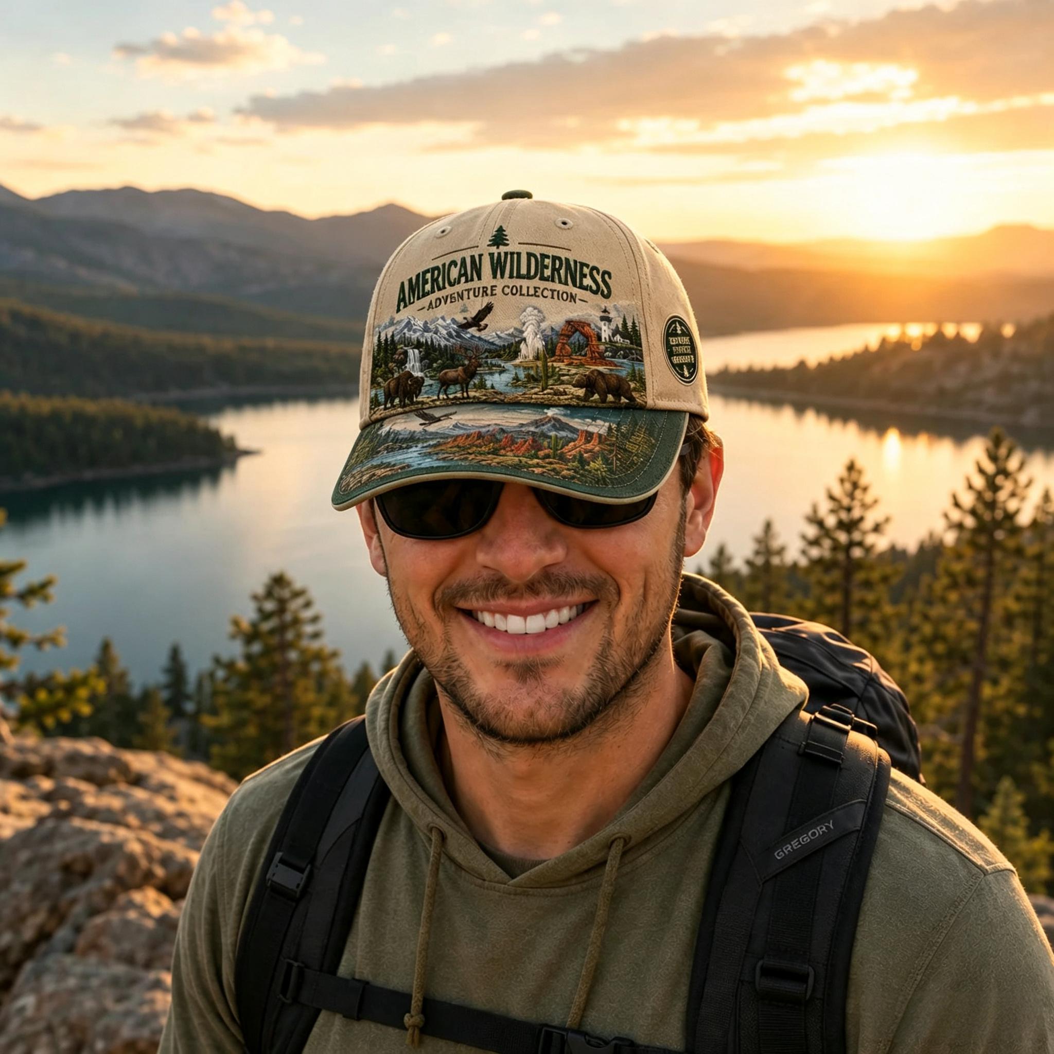 🏞️🧢 National Park Adventure Cap – Carry the Outdoors Wherever You Go