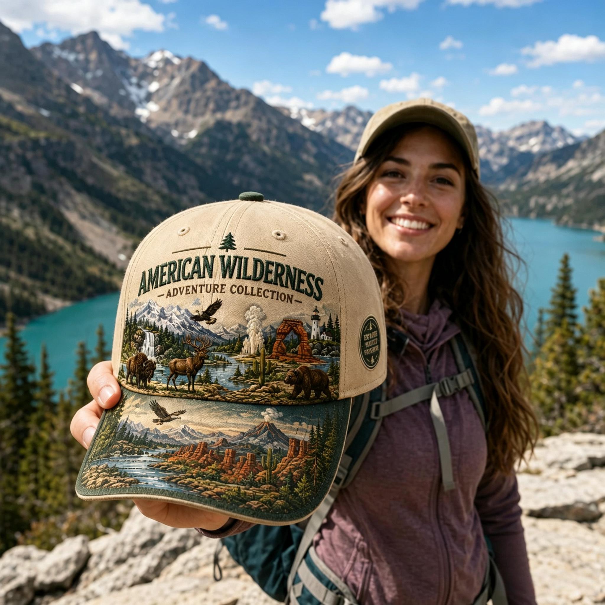 🏞️🧢 National Park Adventure Cap – Carry the Outdoors Wherever You Go