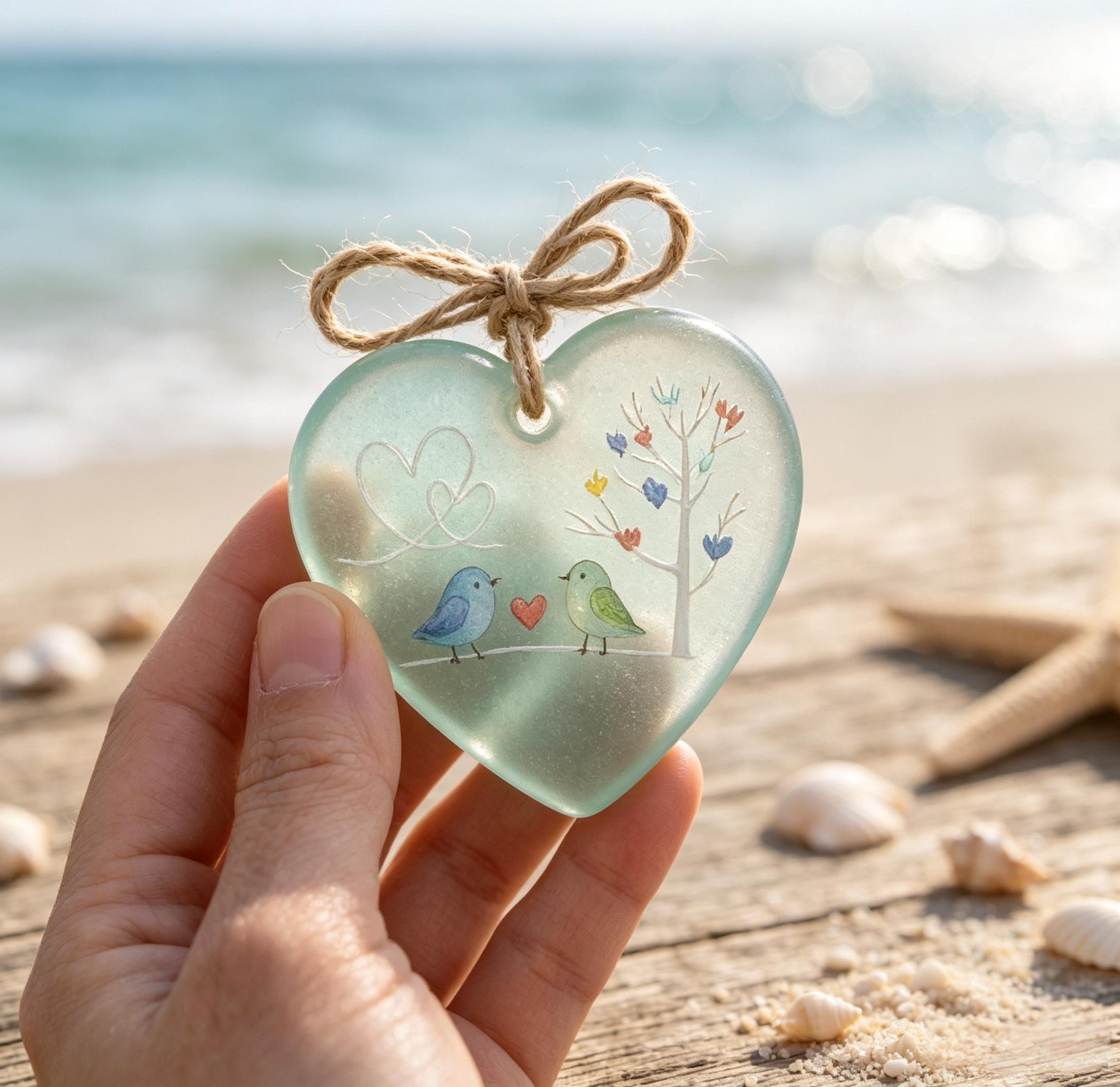 💙🌊 Sea Glass Friendship Keepsake – A Gift as Timeless as True Friendship