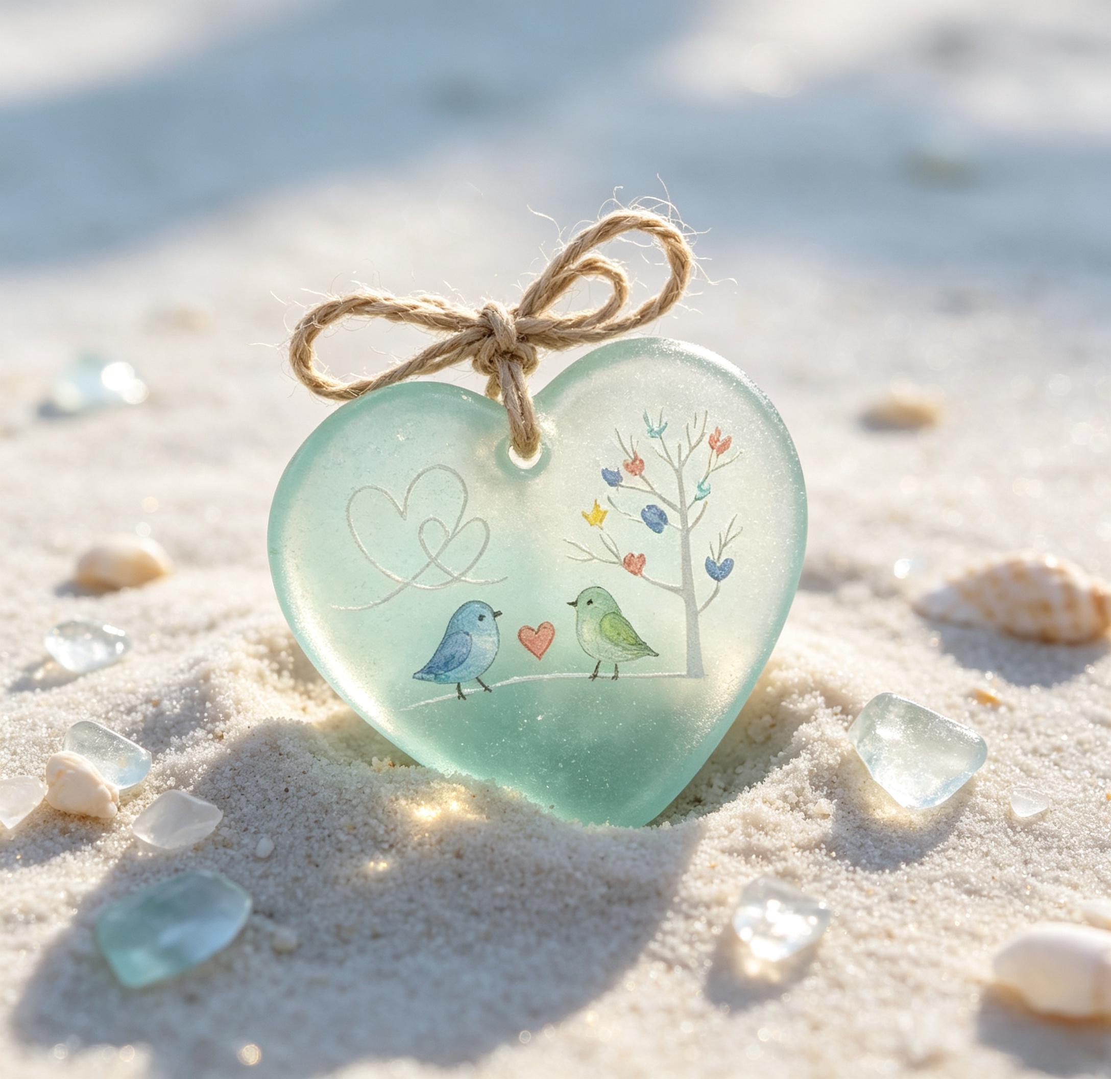 💙🌊 Sea Glass Friendship Keepsake – A Gift as Timeless as True Friendship