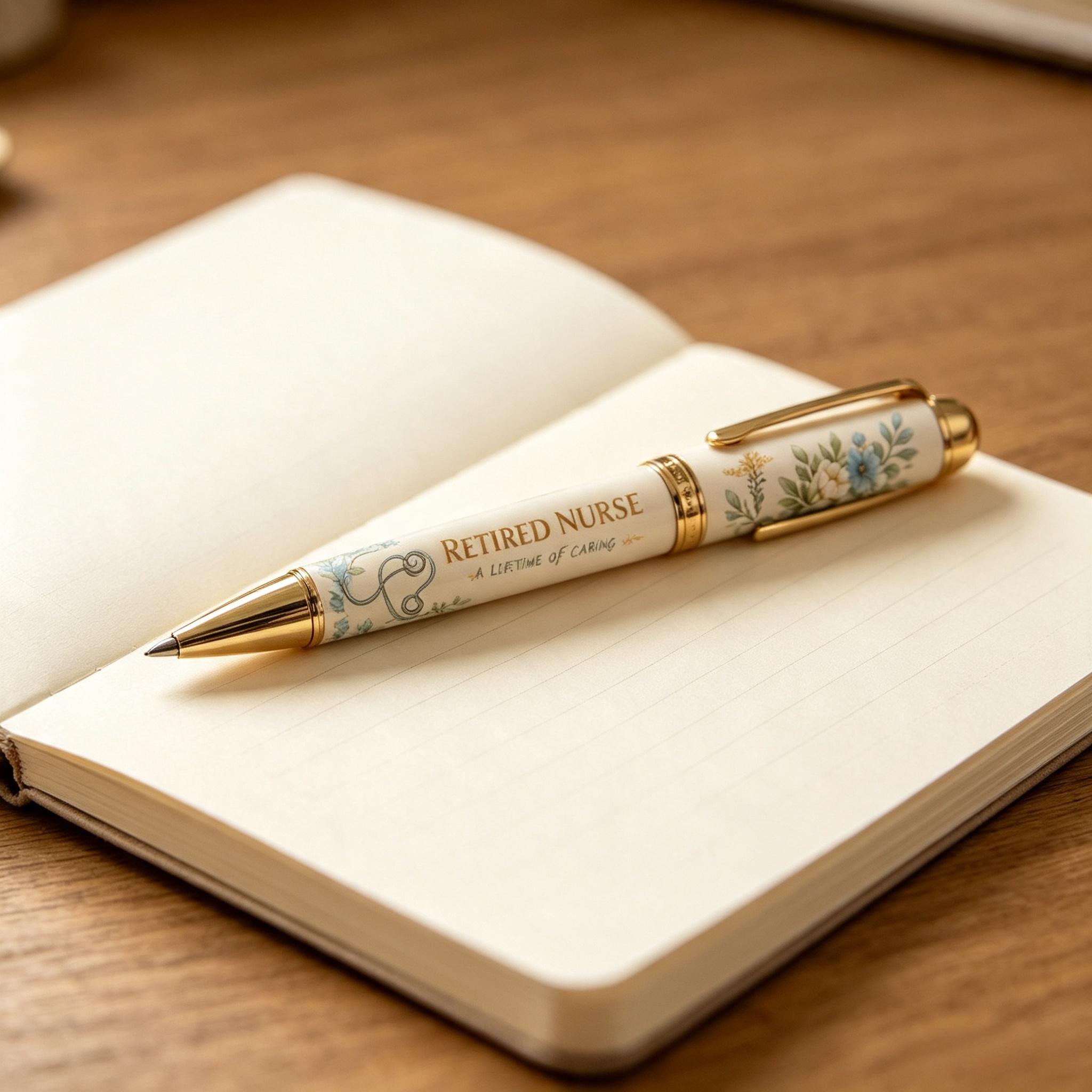 🩺 Retired Nurse A Lifetime Of Caring Pen