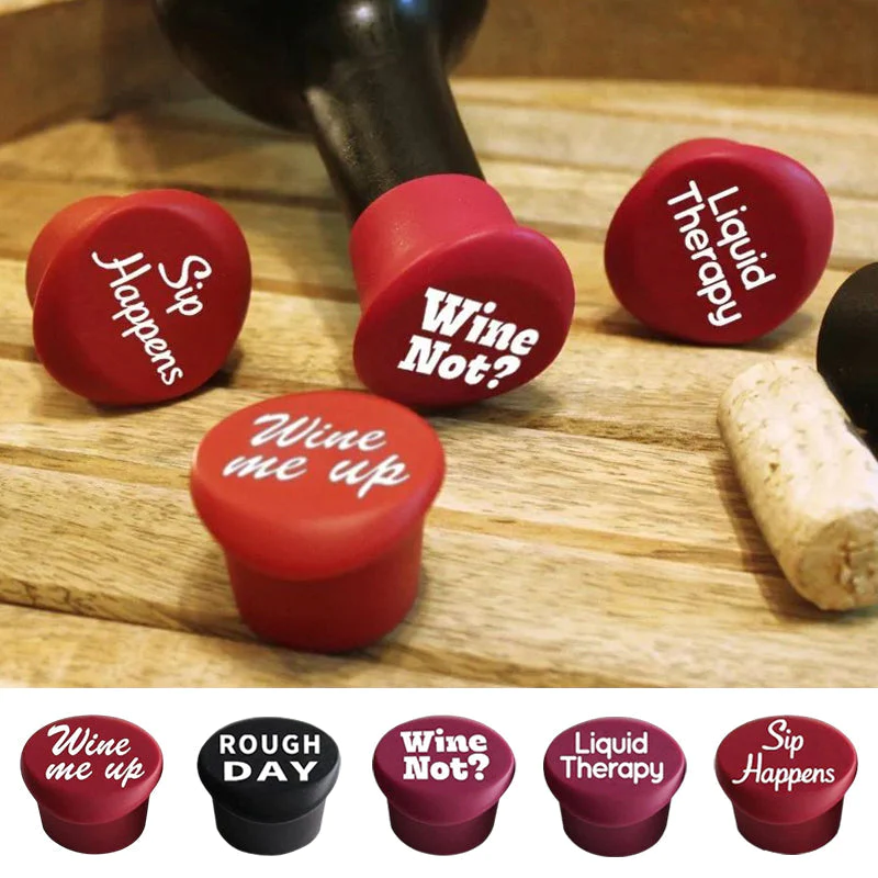 🍷Funny Wine Stopper Set😂