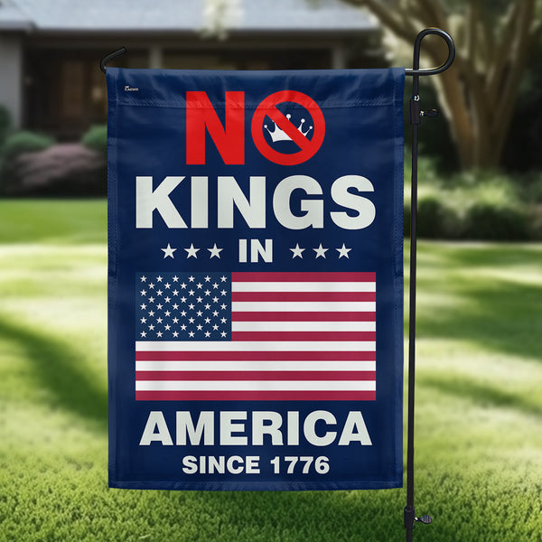 "No Kings In America" Flag - Declare Your Freedom!