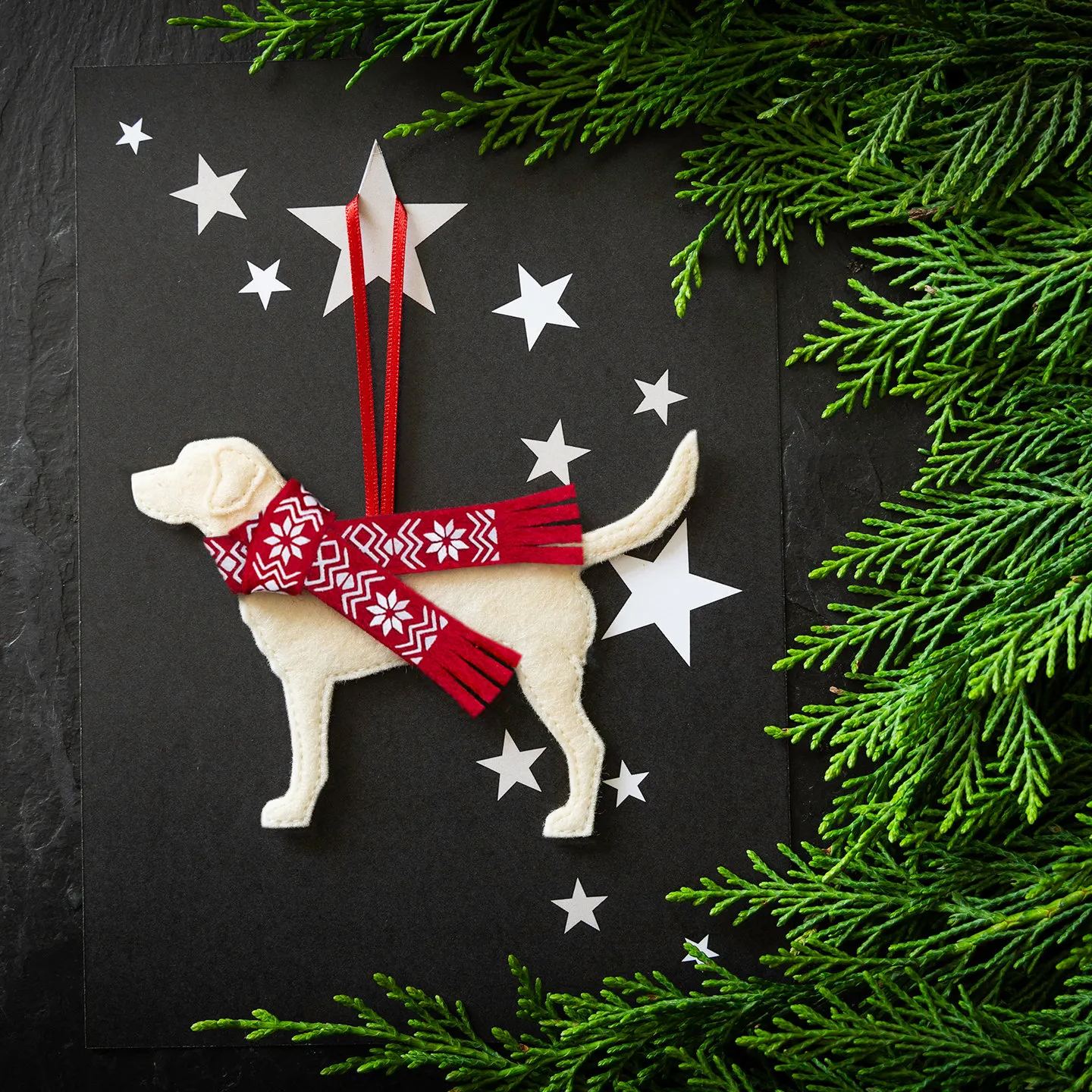 🐶Labrador Dog Christmas tree decoration