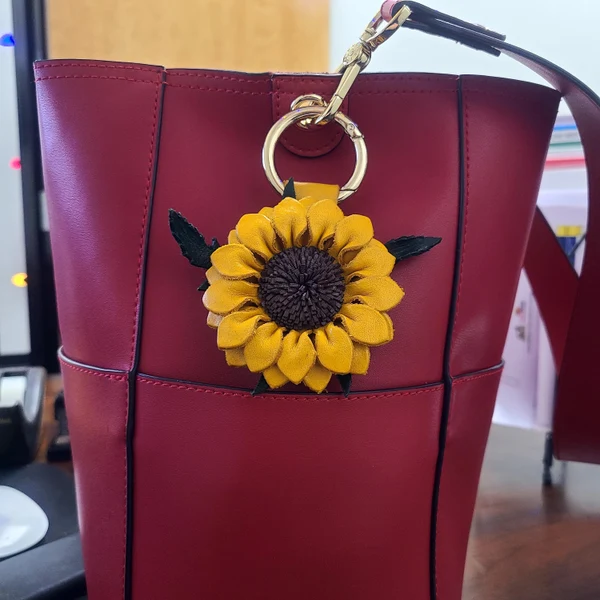 🌹👜Flower Purse Charm