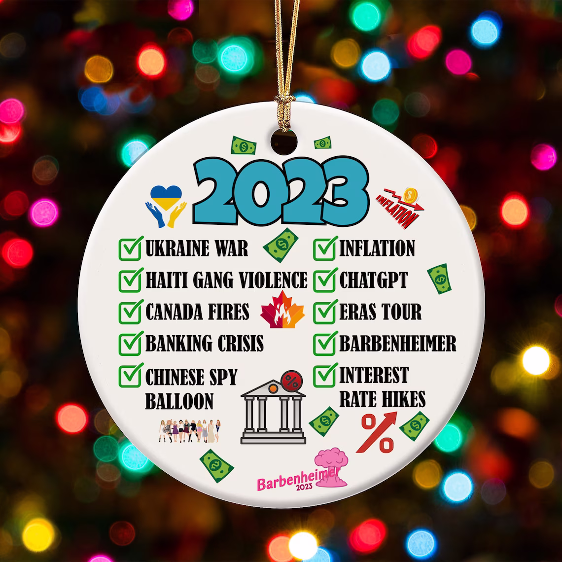 Christmas Ornaments 2023