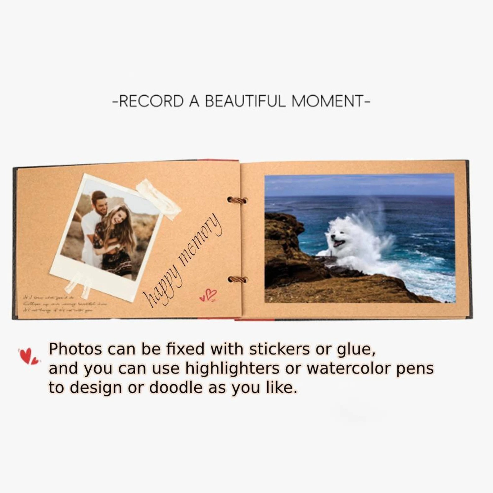 💞Our Adventure Book - Photo Scrapbook