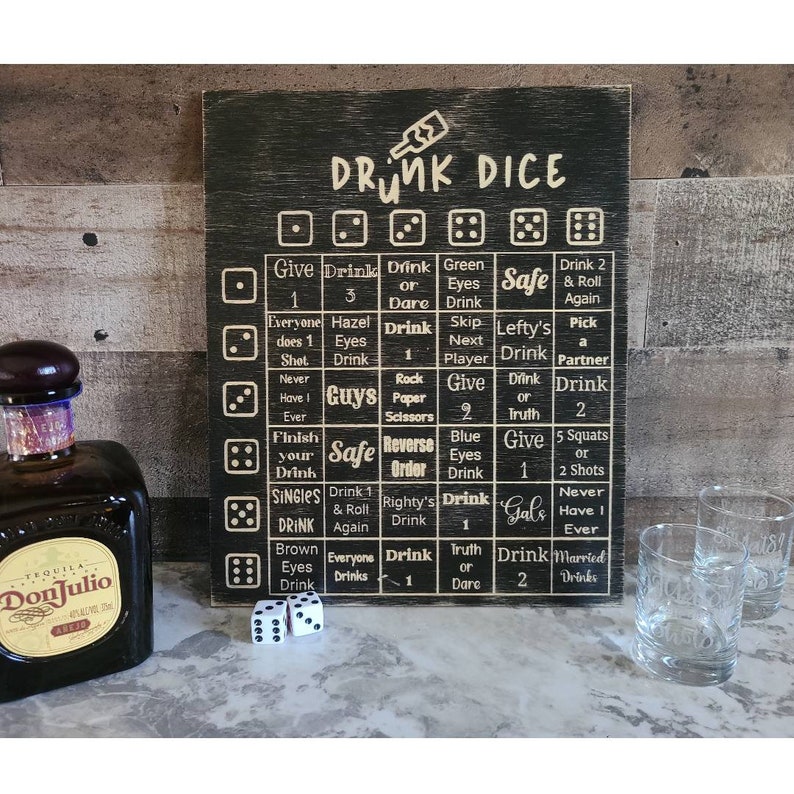 🍻Dice Drinking Game- Adult Drinking Game Left Right Center