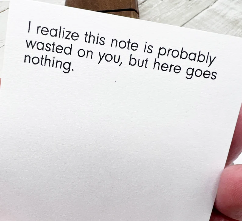 Funny Sticky Note Funny Gift😂