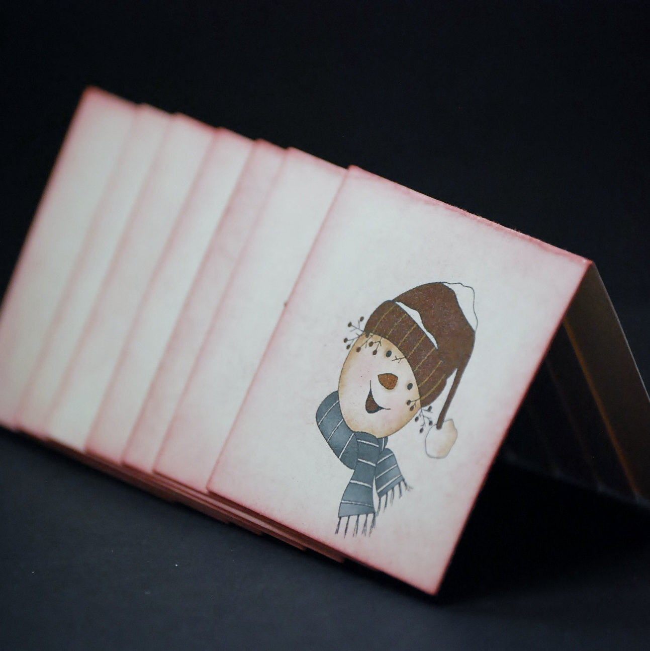 Mini Christmas Folded Notes