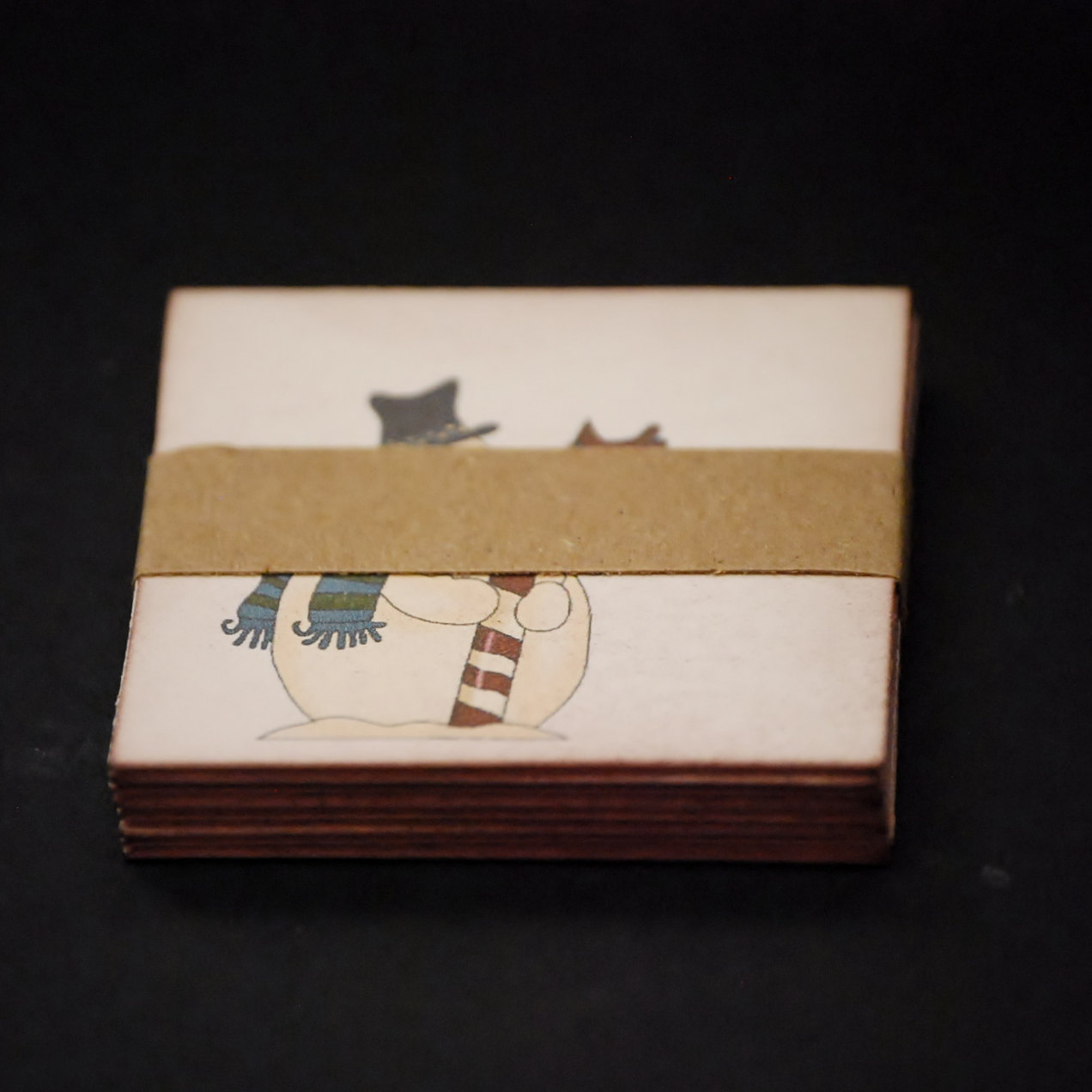 Mini Christmas Folded Notes