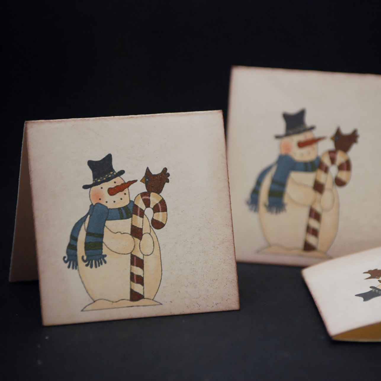 Mini Christmas Folded Notes