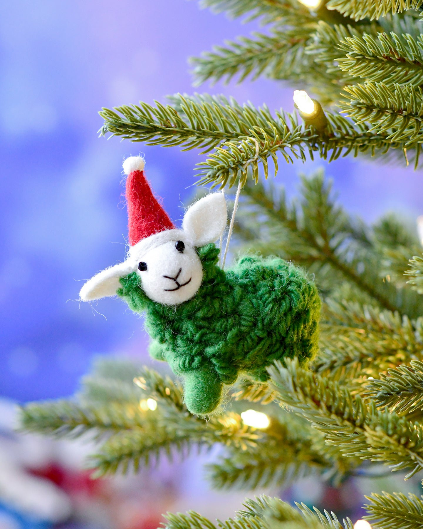 🐏🐏Felt Sheep Christmas Ornaments