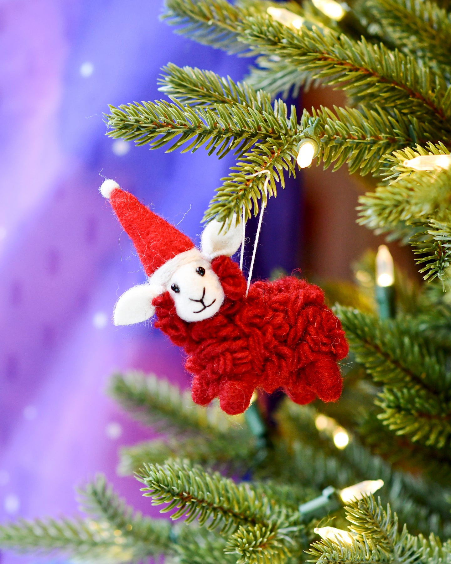 🐏🐏Felt Sheep Christmas Ornaments