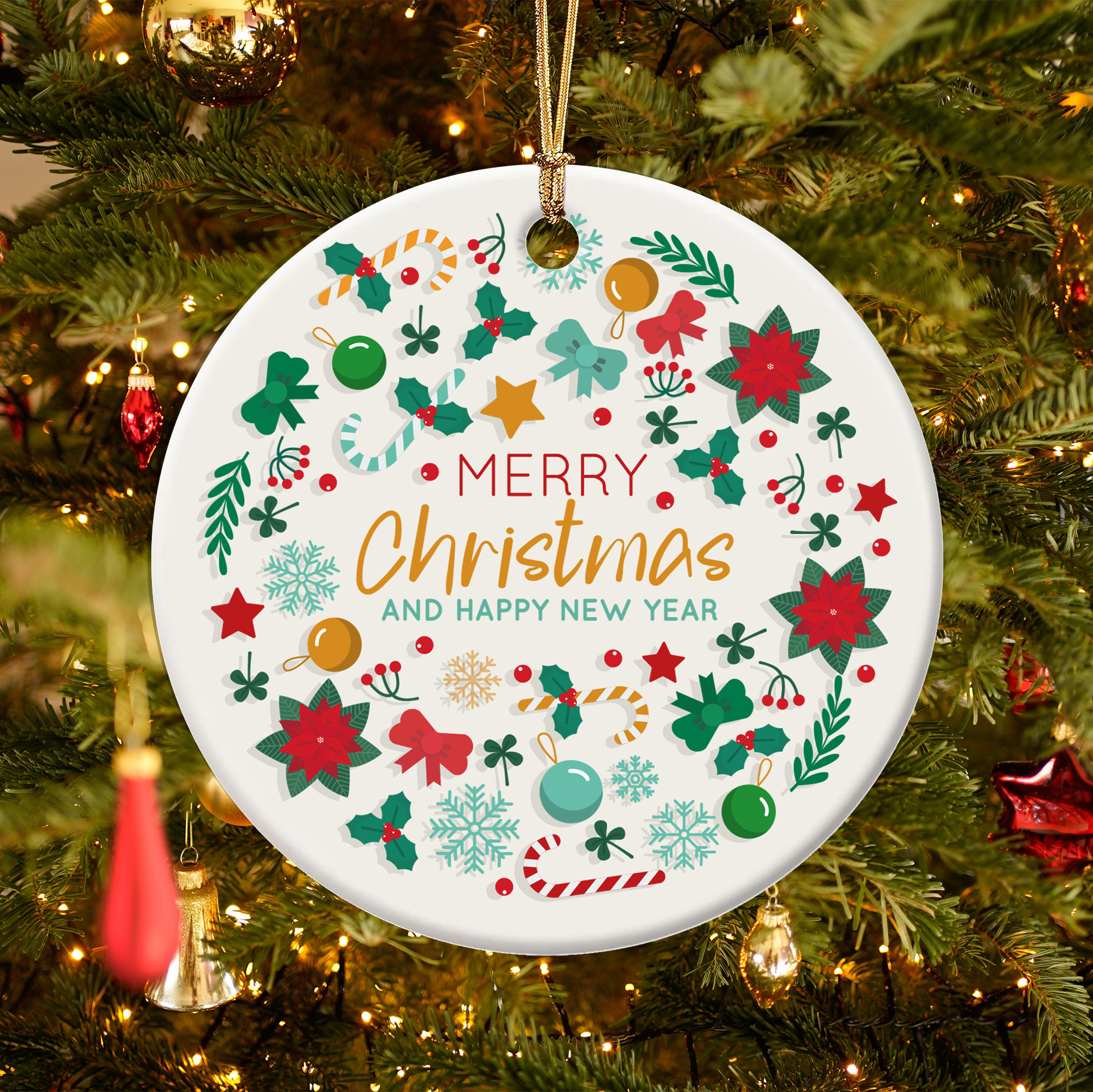🎄Merry Christmas Ornament