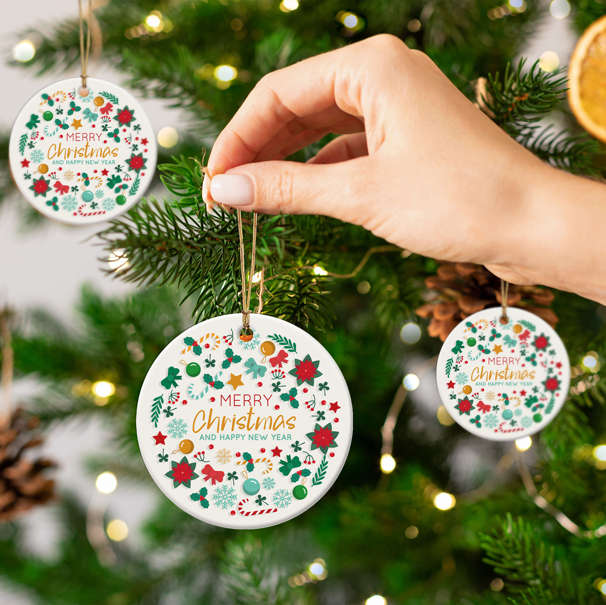 🎄Merry Christmas Ornament