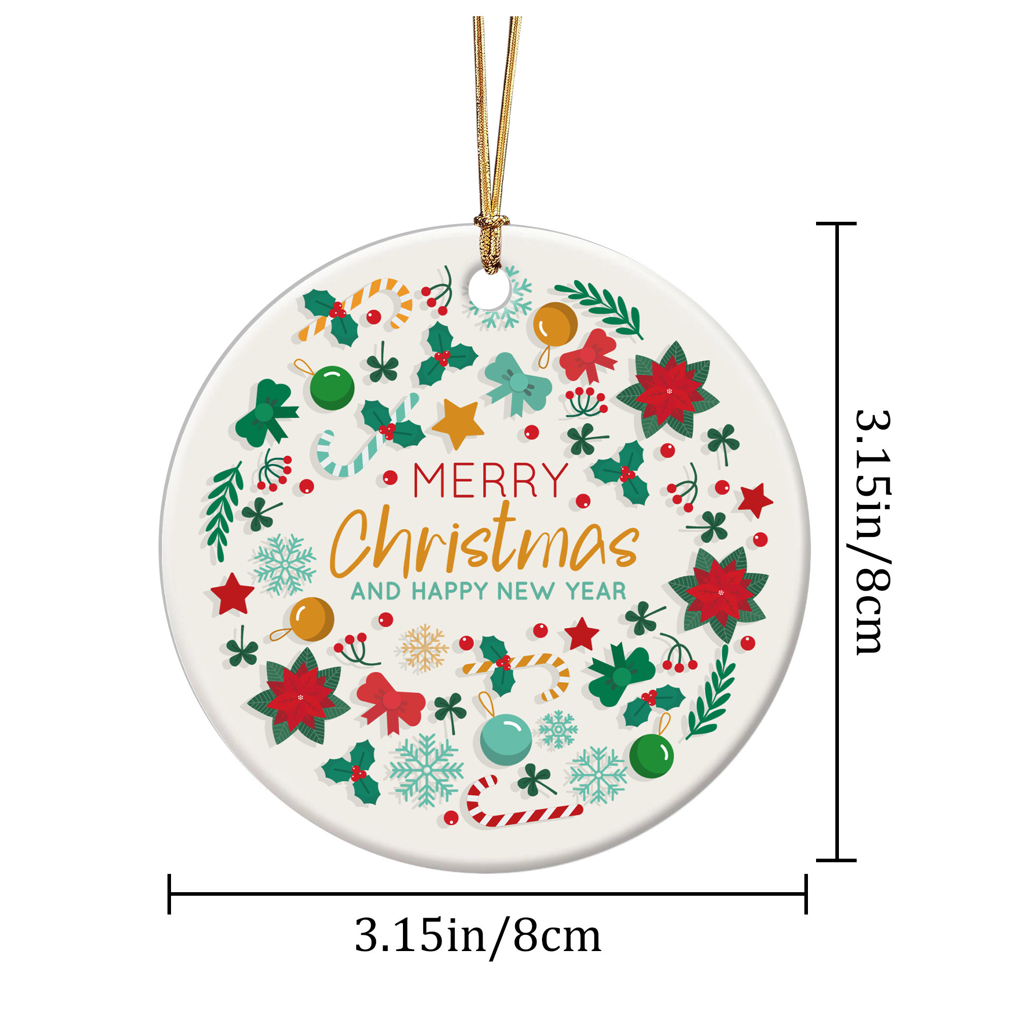 🎄Merry Christmas Ornament