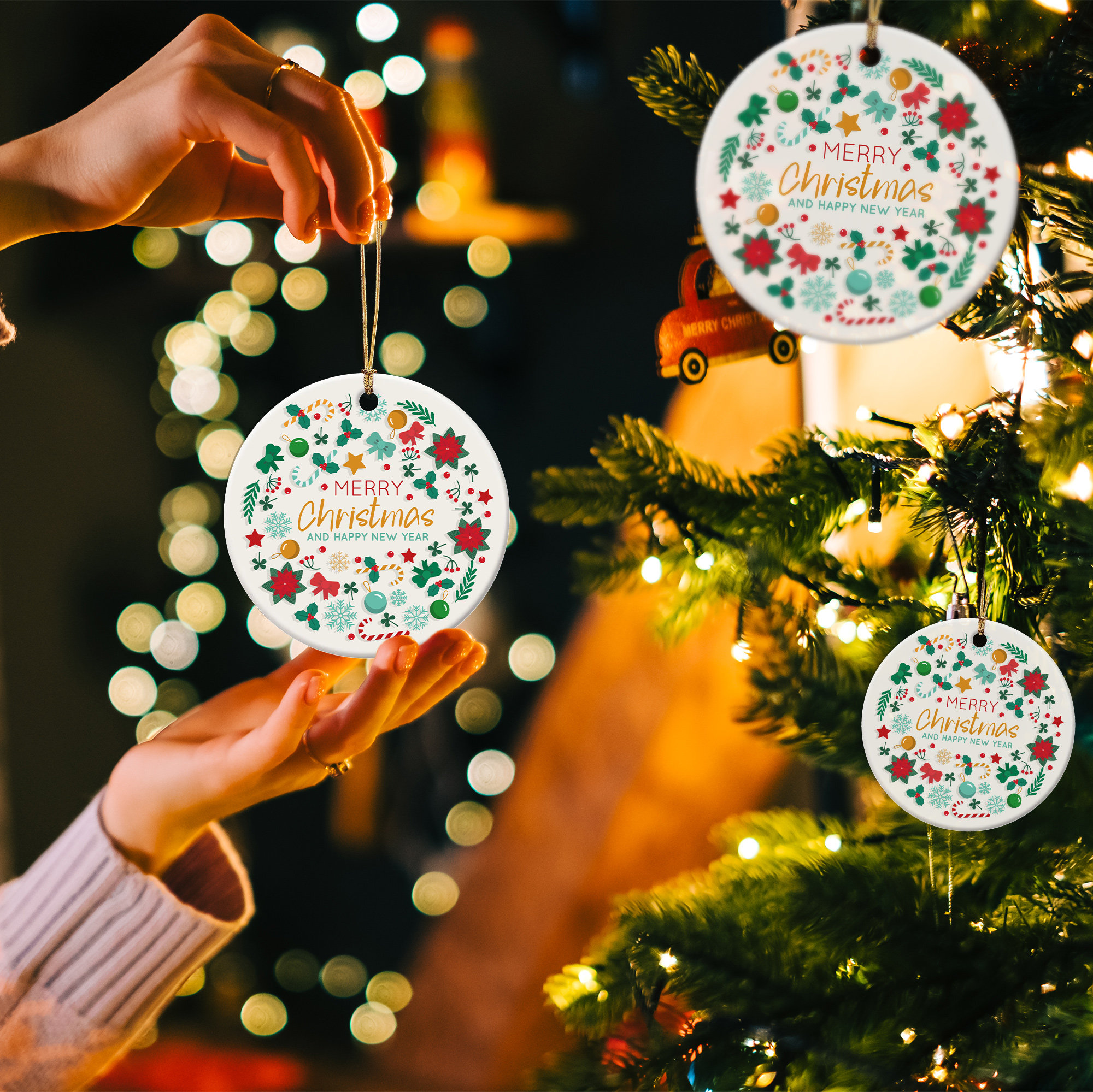 🎄Merry Christmas Ornament