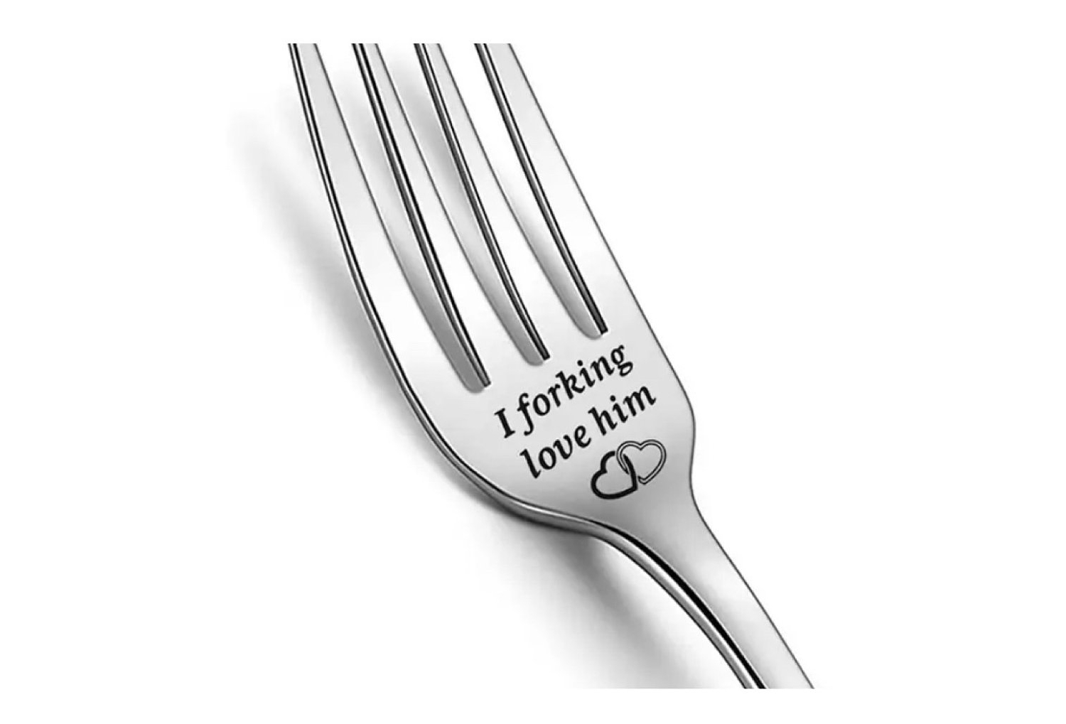 I Forking Love You Engraved Fork 