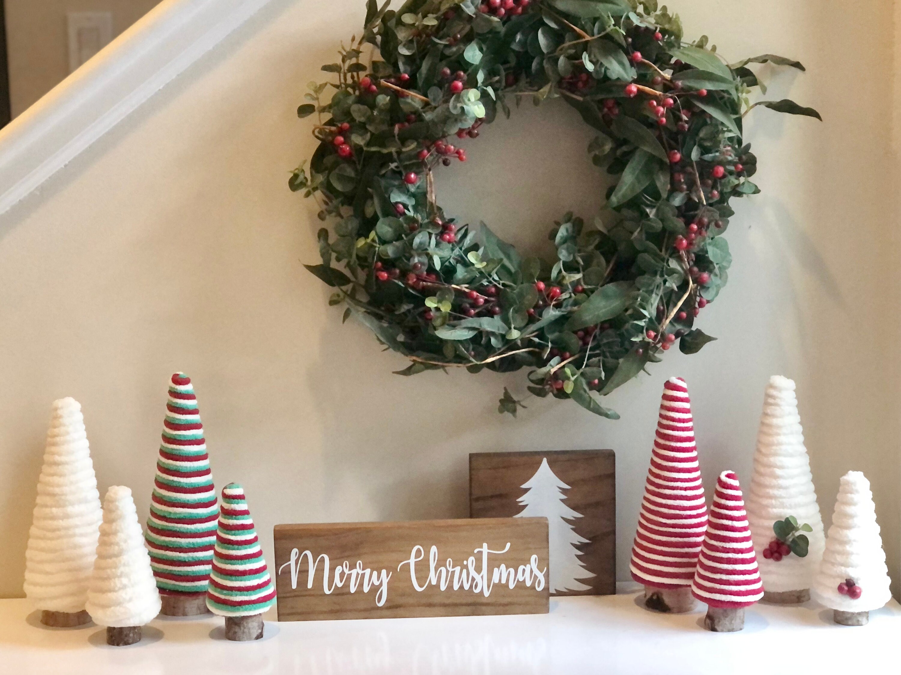 Yarn Tree-Christmas Home Decor