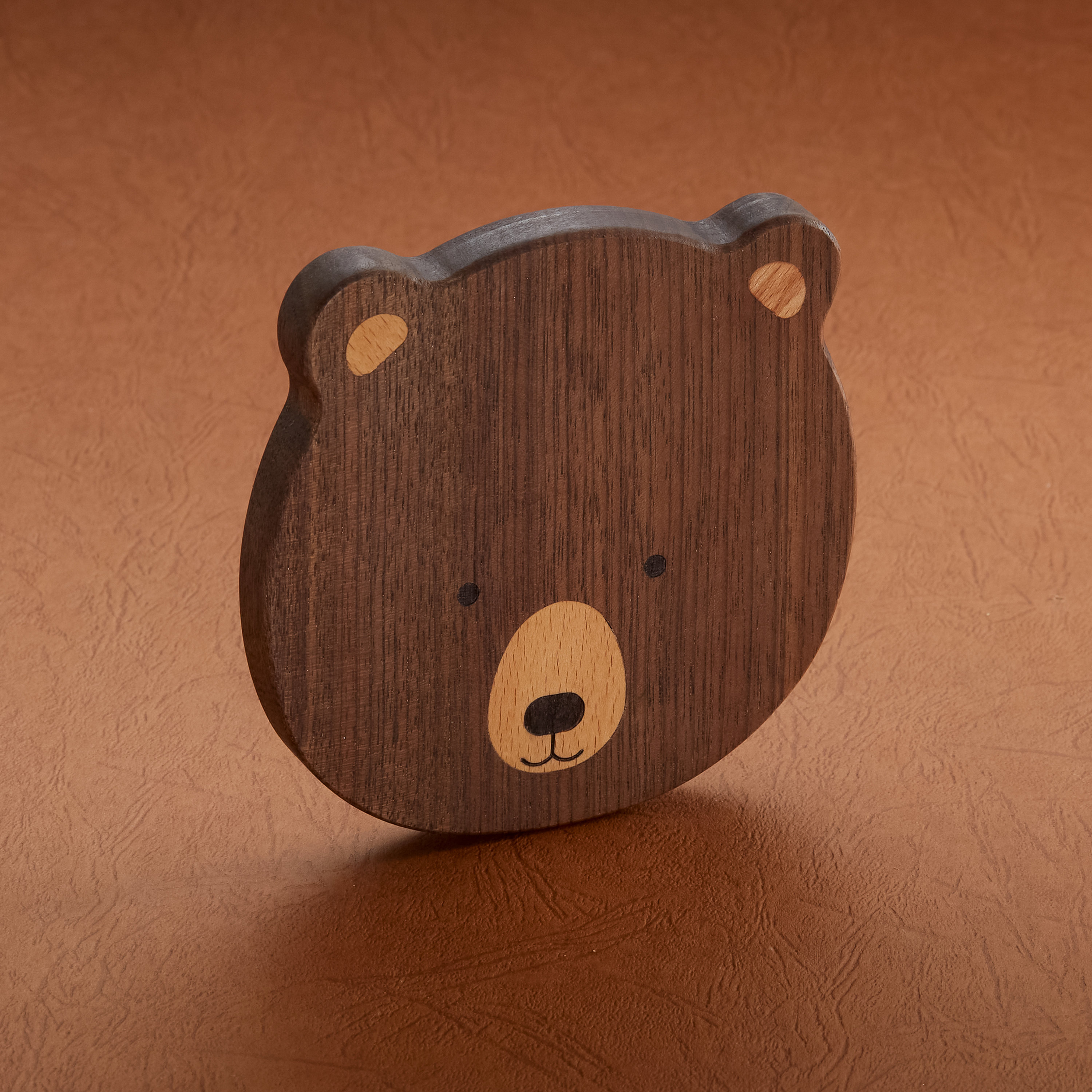 🐻Wooden Bear Coaster for Christmas Gifts🎄