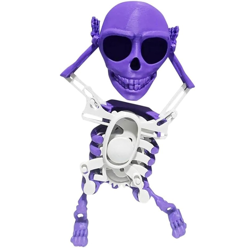 Dancing and Swinging 3D Skull Toy🎉