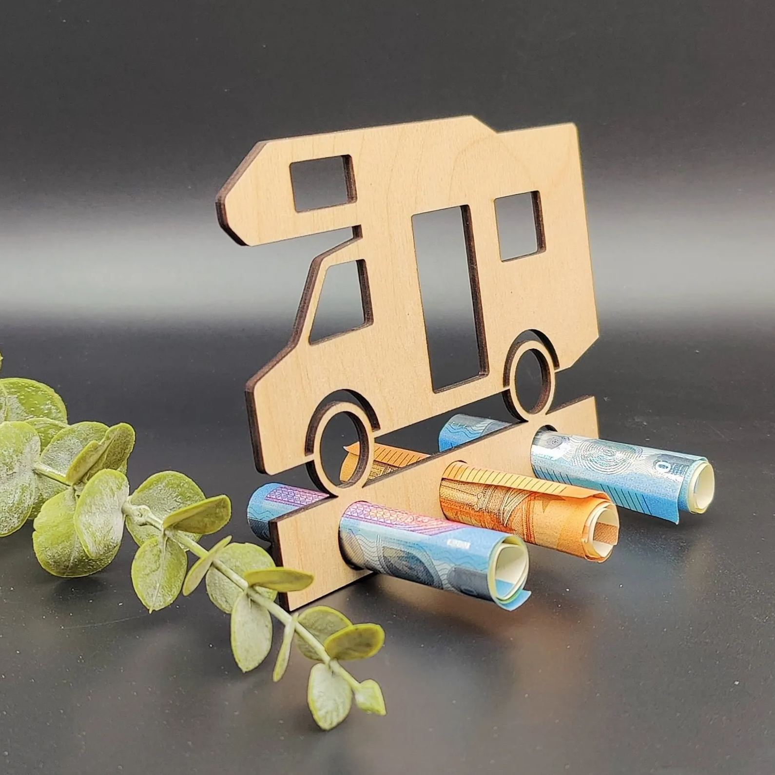 Wooden Money Gift