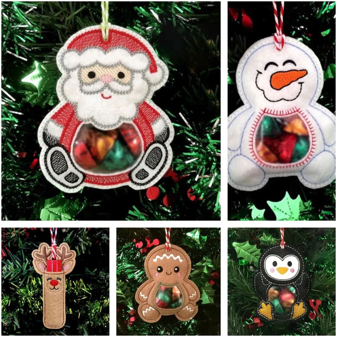 🎄 Novelty Christmas Candy Shelf