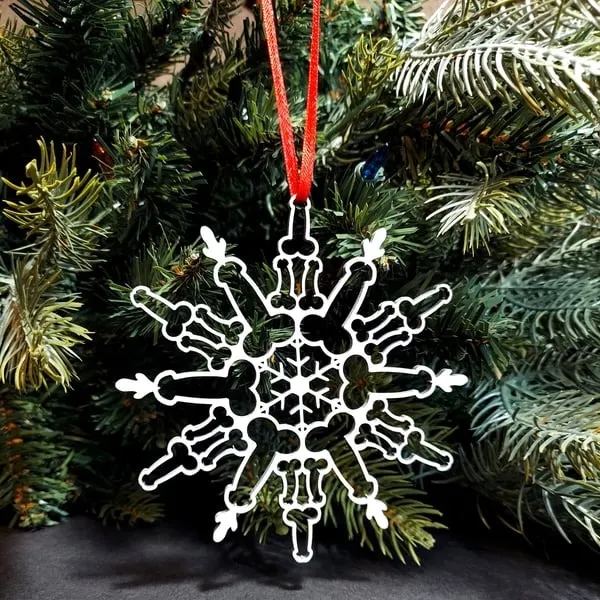 😆Funniest Ornament of the century | Funny Snowflake