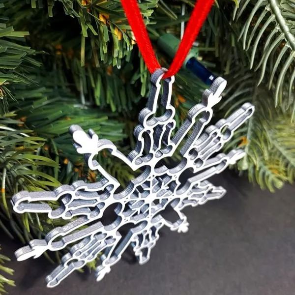 😆Funniest Ornament of the century | Funny Snowflake