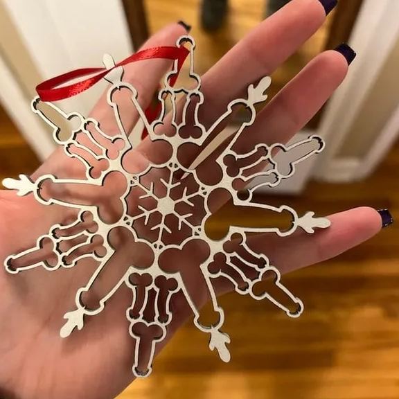 😆Funniest Ornament of the century | Funny Snowflake
