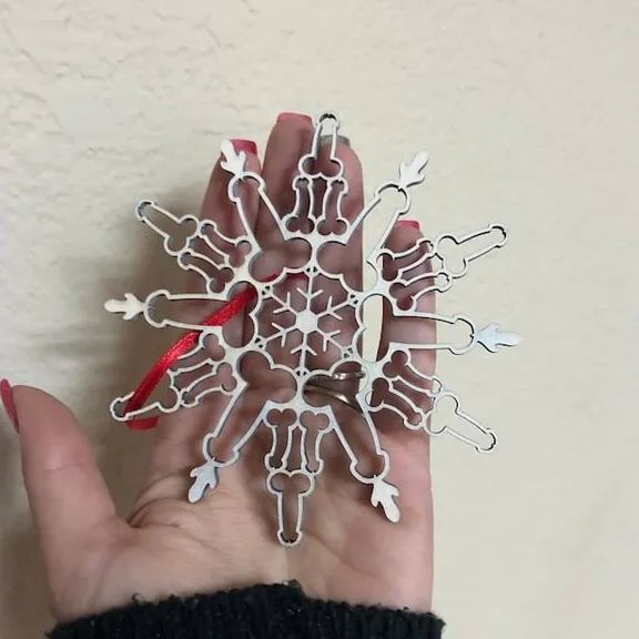 😆Funniest Ornament of the century | Funny Snowflake