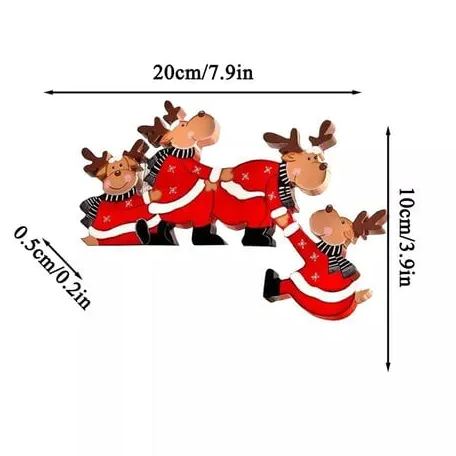 Funny Christmas Door Frame Decorations