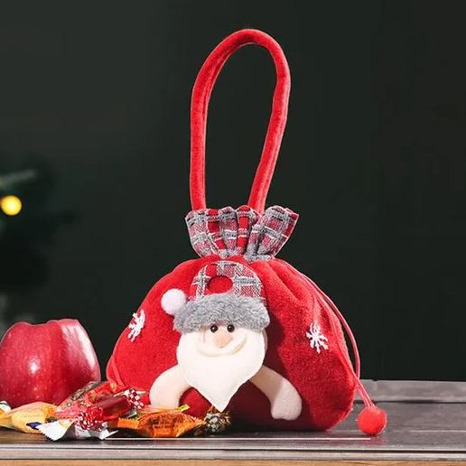 Christmas Gift Snowman Doll Bag