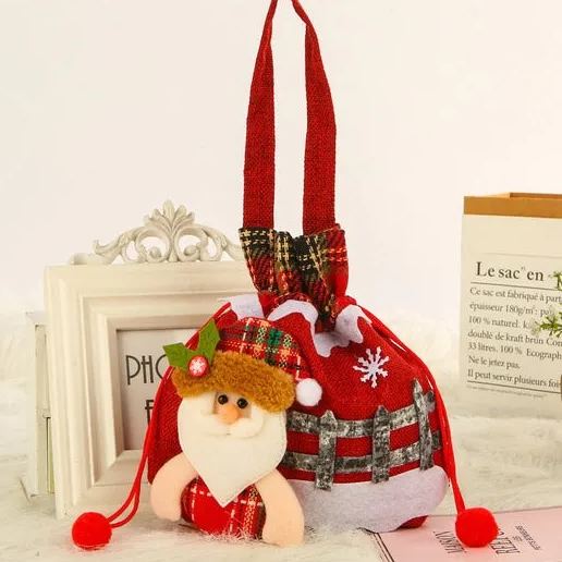 Christmas Gift Snowman Doll Bag